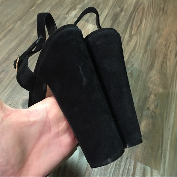 ALDO Hilger black platform block heels - Picture 5 of 9